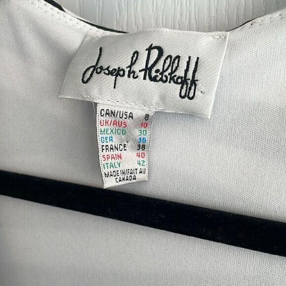 Joseph Ribkoff Striped Party/Coctail Dress - Size 8 - Picture 4 of 7